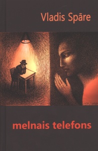 melnais telefons