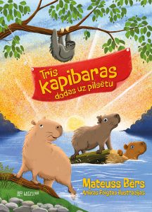 trīs kapibaras